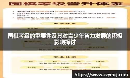 围棋考级的重要性及其对青少年智力发展的积极影响探讨